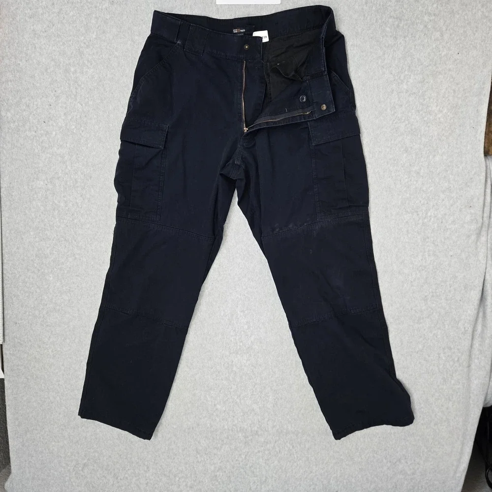 5.11 Tactical Series Men Pants L Blue Cargo Relaxed Fit TDU READ